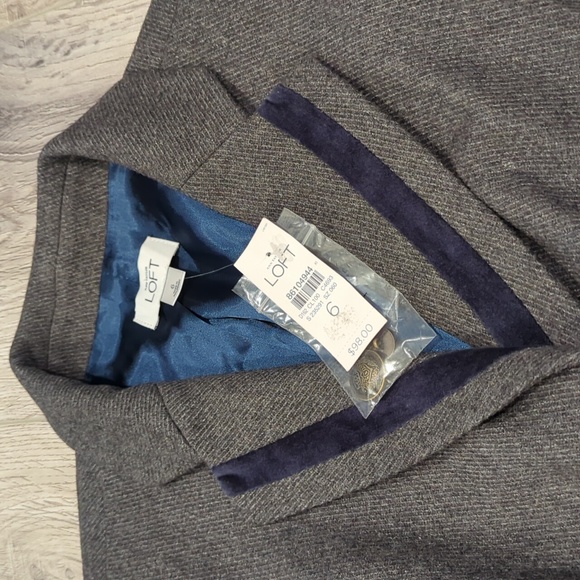 Loft Dark Gray Wool Jacket - Picture 3 of 13